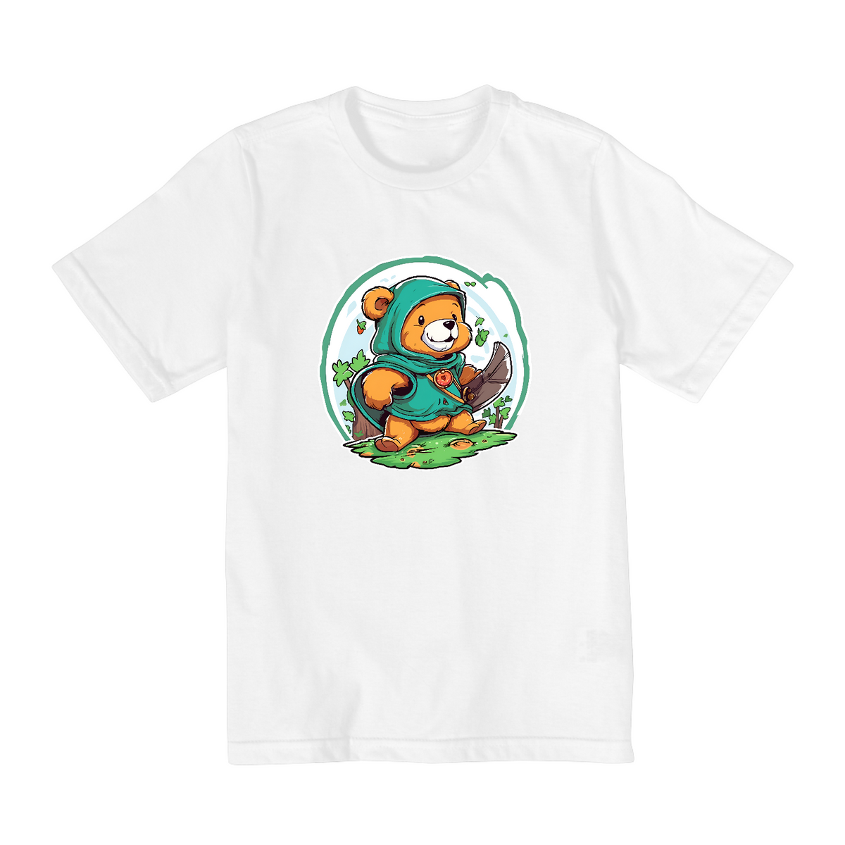 Nome do produto: Camisa Infantil Bear Hood U10