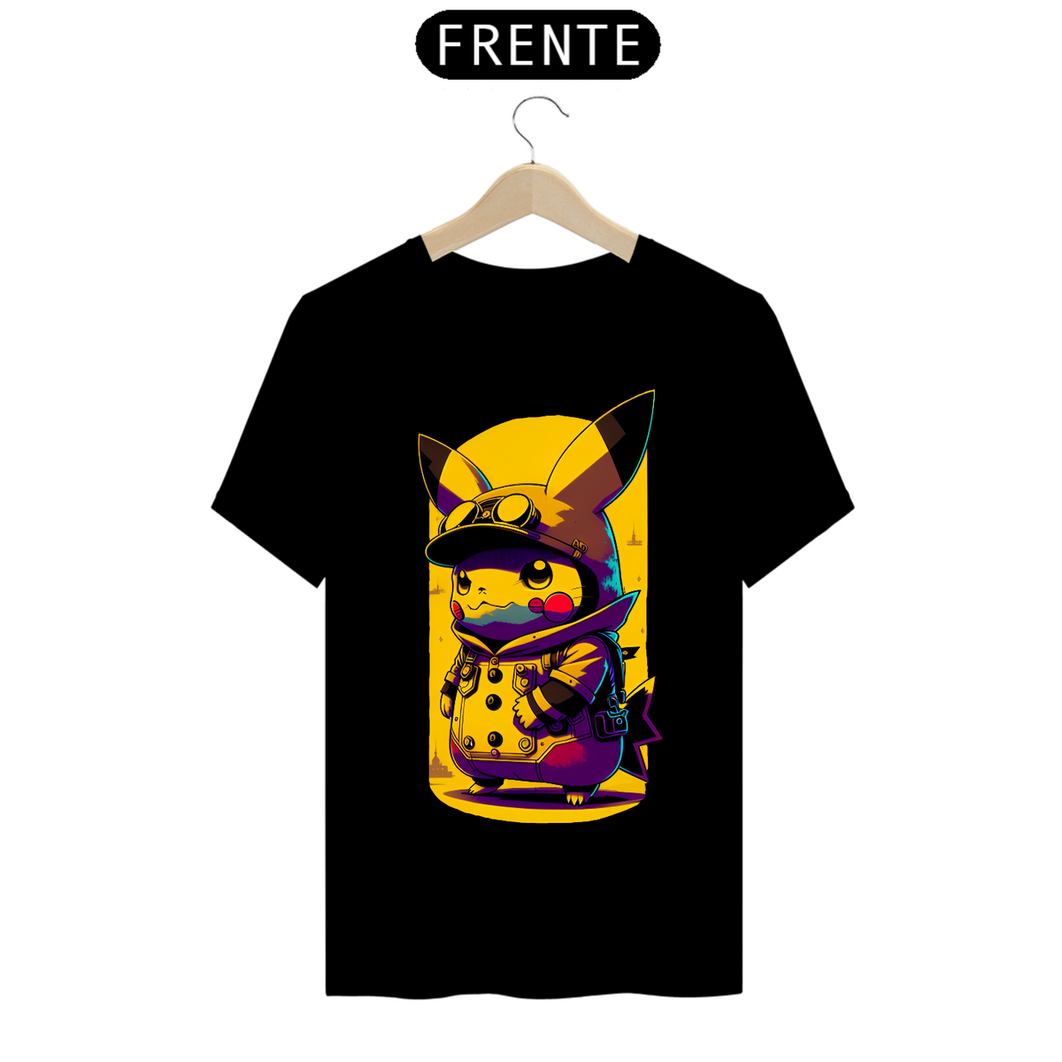 Nome do produto: Camisa Pikachu Steampunk