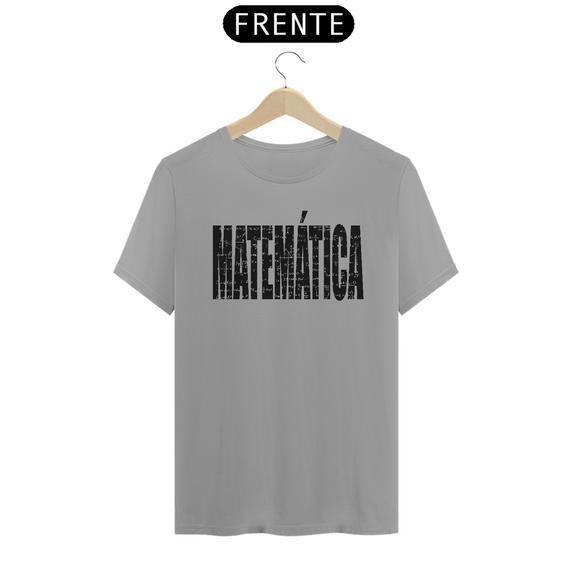 Camiseta [matemática] {cores diversas} - frente - Matemática Fórmulas e Cálculos
