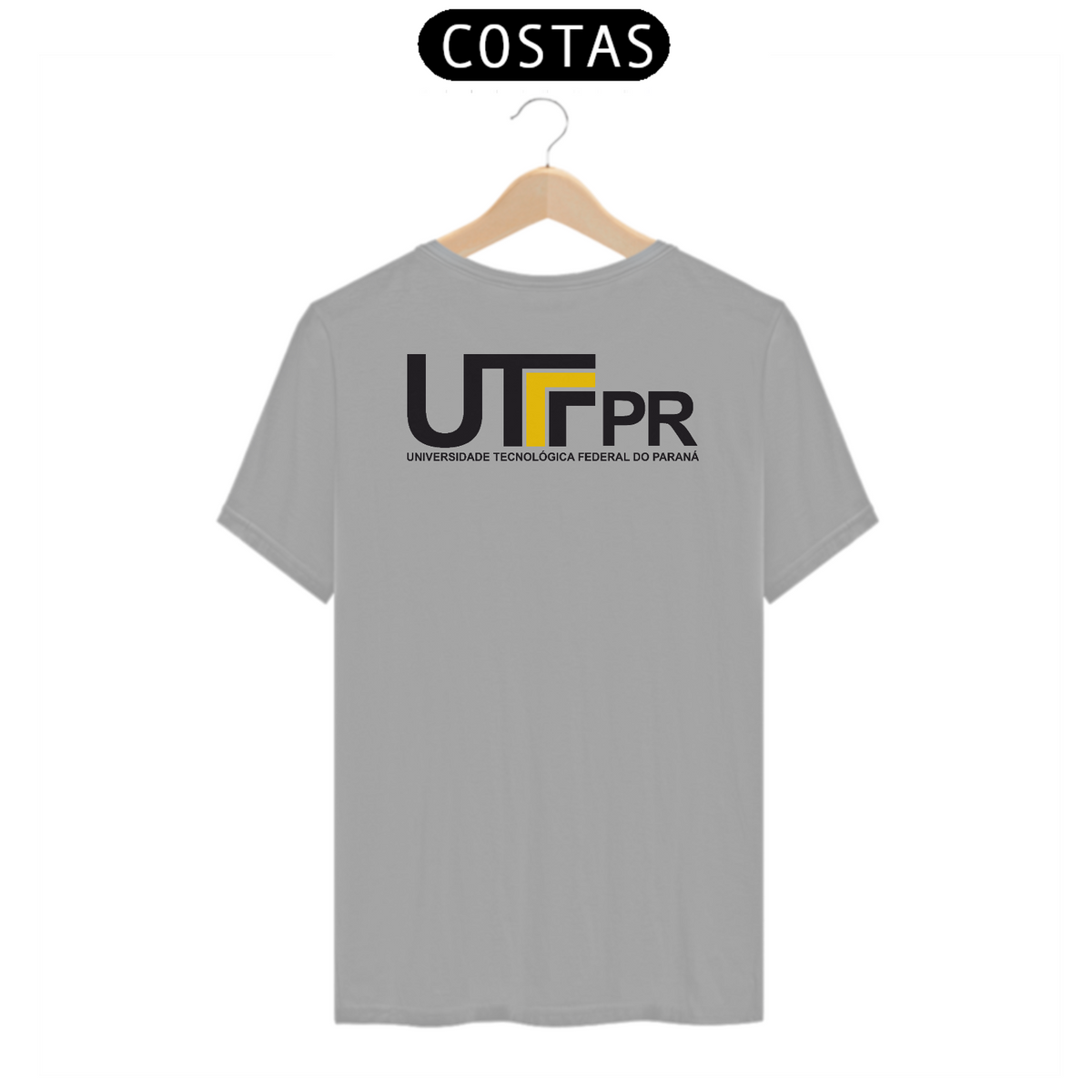 Nome do produto: Camiseta [UTFPR] {cores claras} - costas