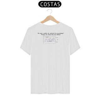 Camiseta [gestão da qualidade] {cores neutras} - costas - gráfico de controle