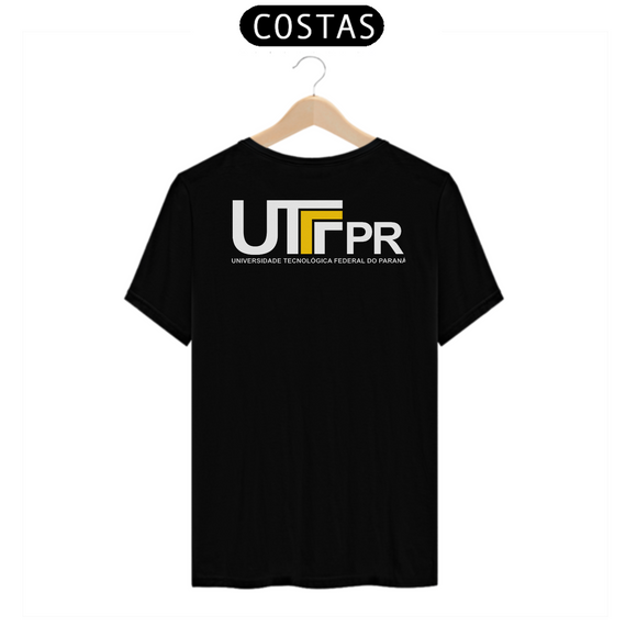 Camiseta [UTFPR] {cores diversas escuras} - costas