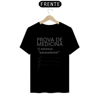 Camiseta [medicina] {cores diversas} - frente - Paracetamol