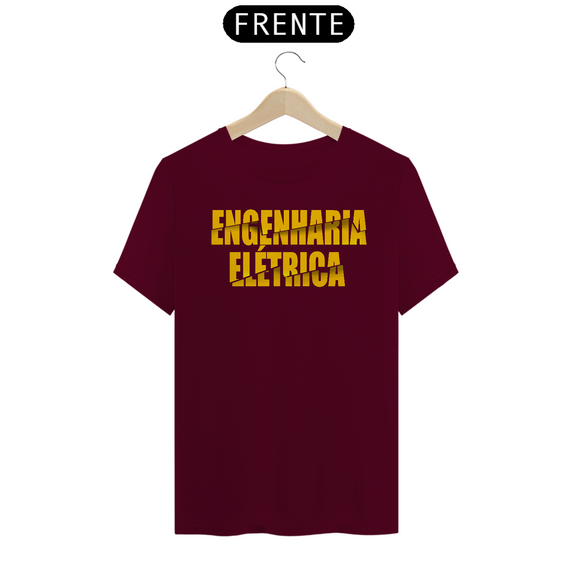 Camiseta [engenharia elétrica] {cores diversas} - frente - raio
