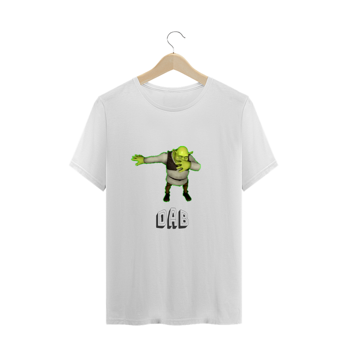 Nome do produto: Camisa Shrek(DAB) branca