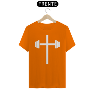 Nome do produtoMinha Força vem do Alto Gym 01 - Camiseta
