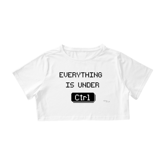 Everything is under Ctrl - white