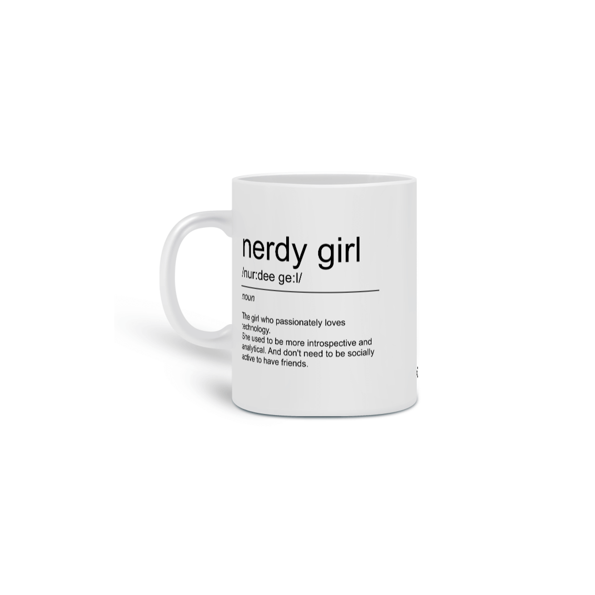 Nome do produto: Nerdy Girl