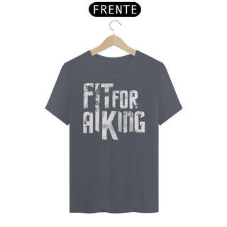 Nome do produtoT-shirt Banda 'Fit for a King'