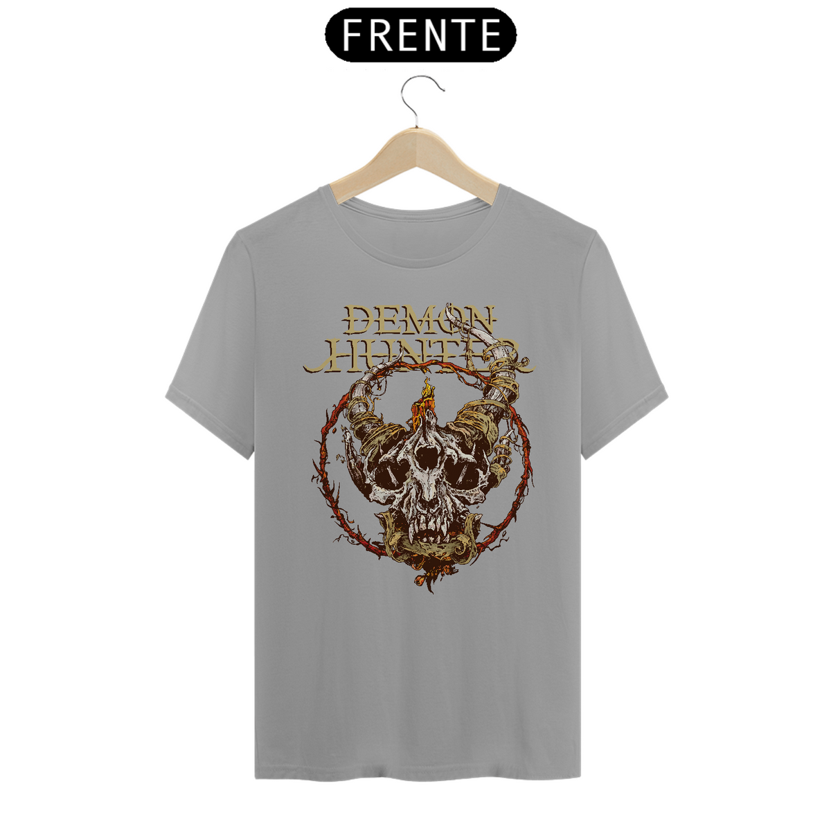 Nome do produto: T-shirt Banda \'Demon Hunter\' A1