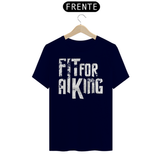 Nome do produtoT-shirt Banda 'Fit for a King'