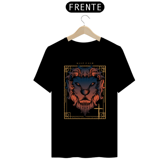 T-shirt KeepCalm Lion Excaravelho
