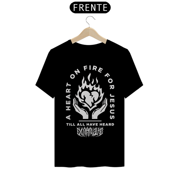 T-shirt Heart on Fire