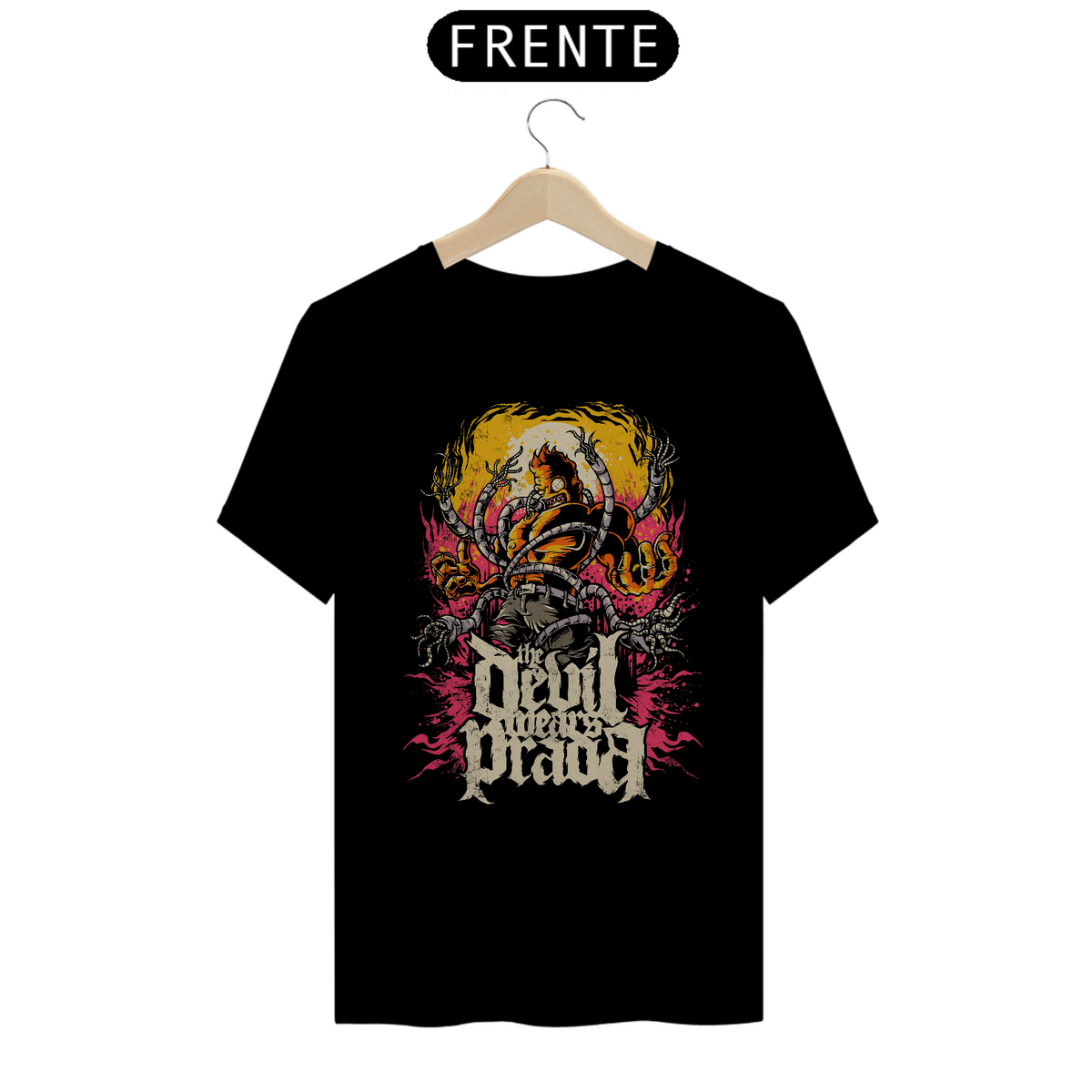 Nome do produto: T-shirt Banda \'The Devil Wears Prada A01\'
