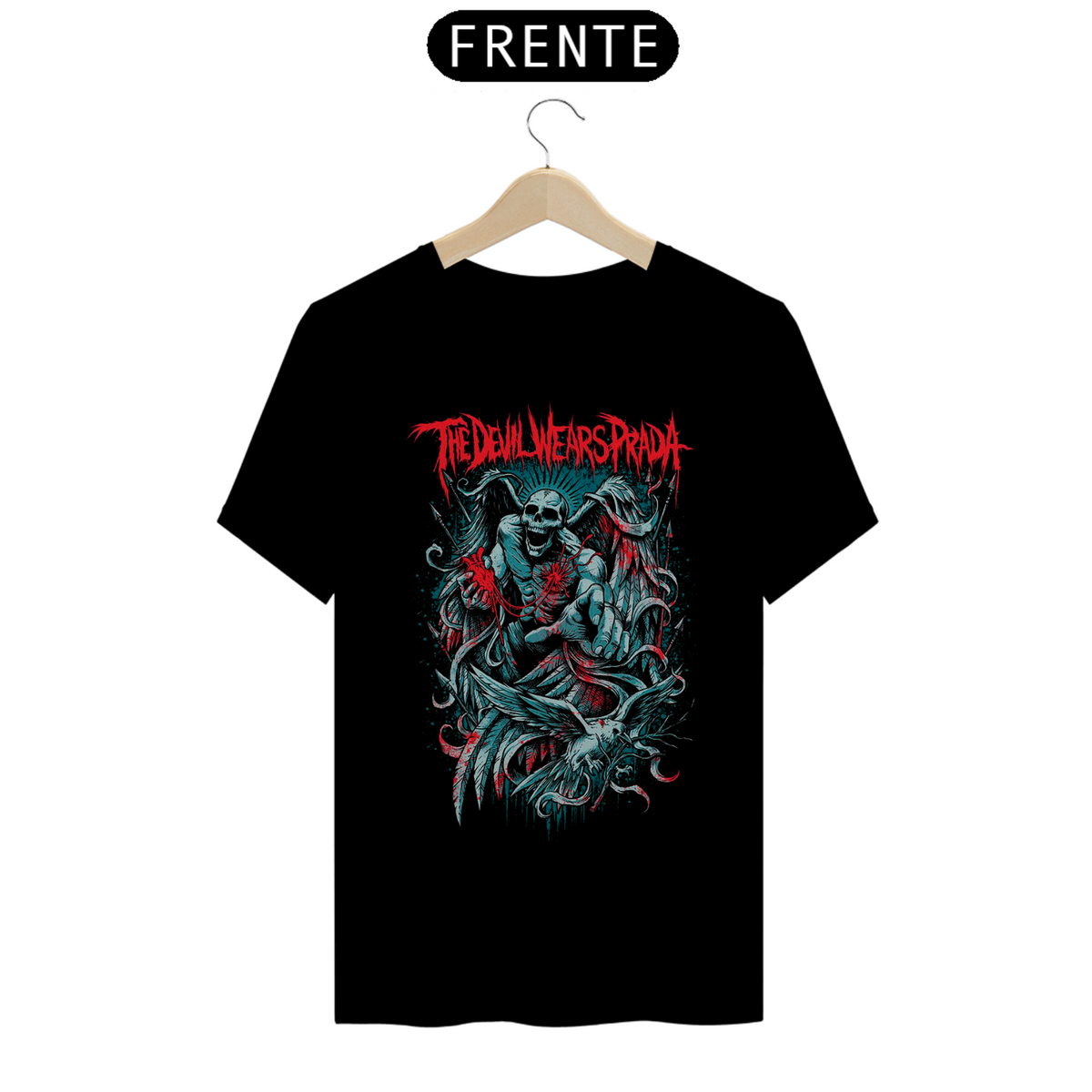 Nome do produto: T-shirt Banda \'The Devil Wears Prada A02\'