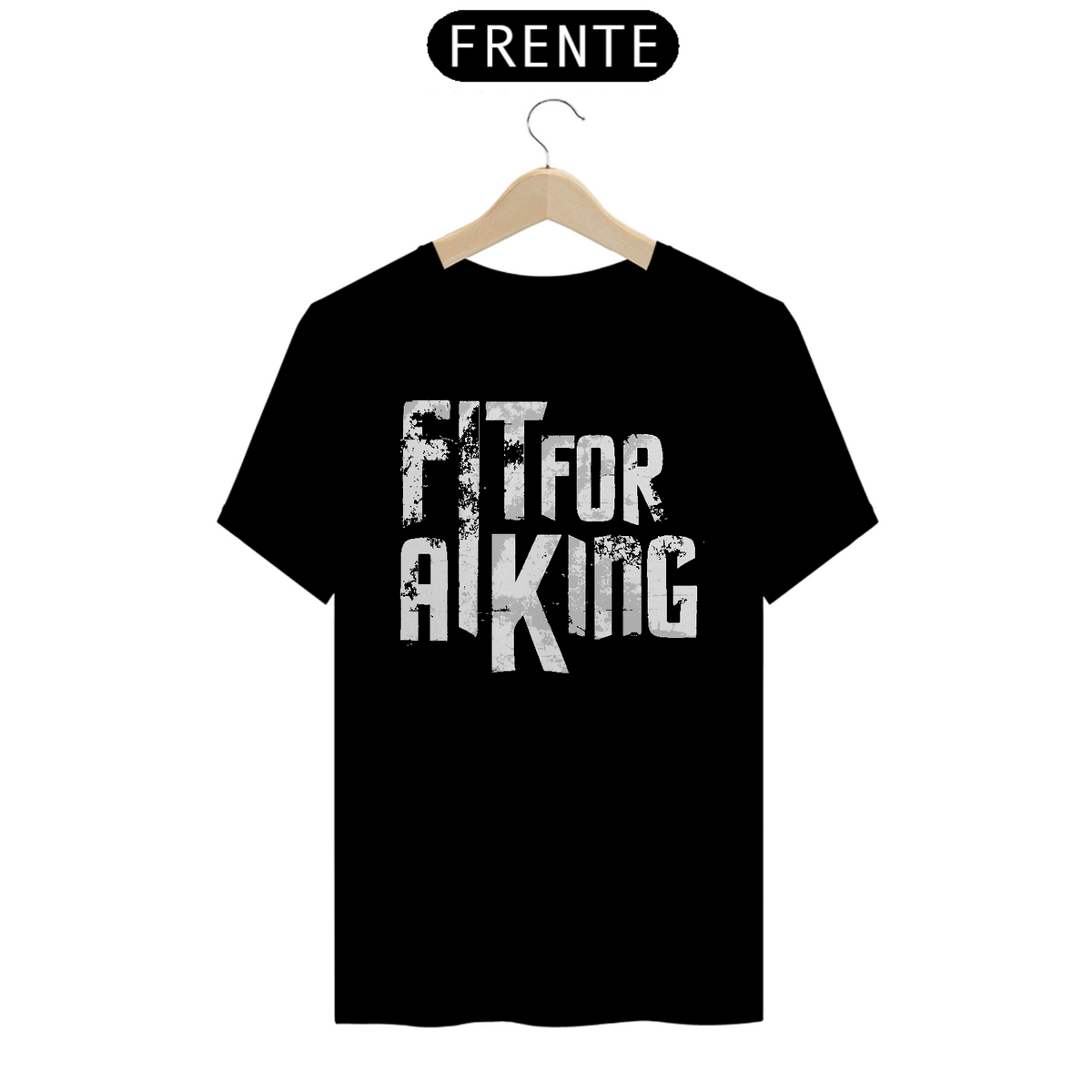 Nome do produto: T-shirt Banda \'Fit for a King\'