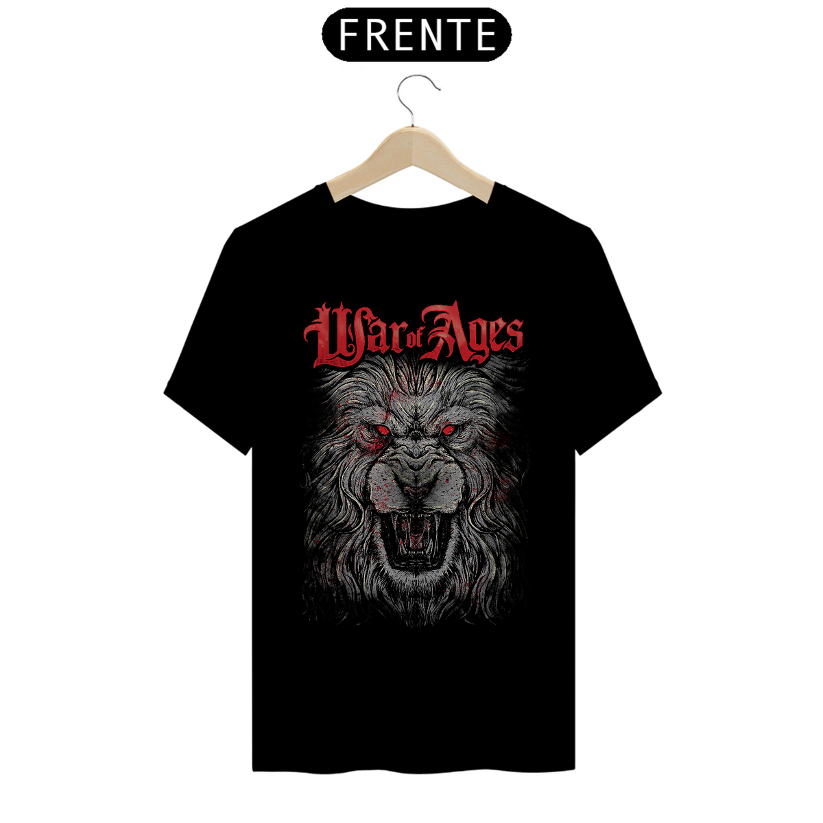 Nome do produto: T-shirt Banda \'War of Ages\'