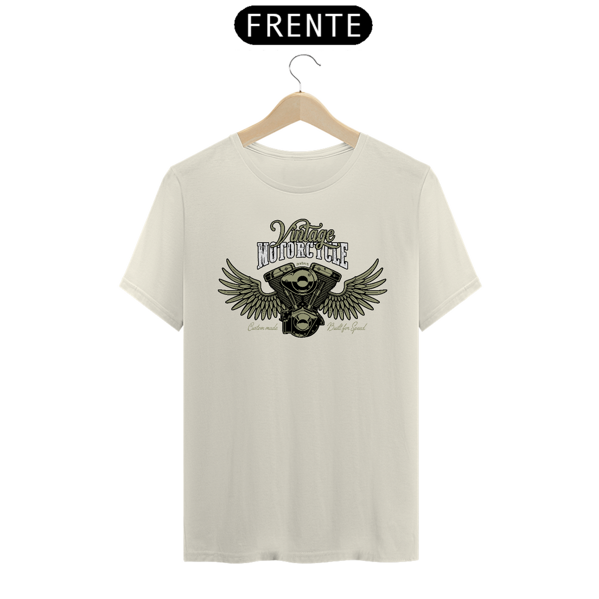 Nome do produto: CAMISETA MASCULINA QA CUSTOM MADE - T-SHIRT PIMA