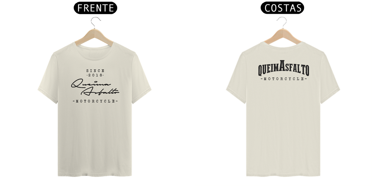 Nome do produto: CAMISETA MASCULINA QA SINCE 2018 - TSHIRT PIMA