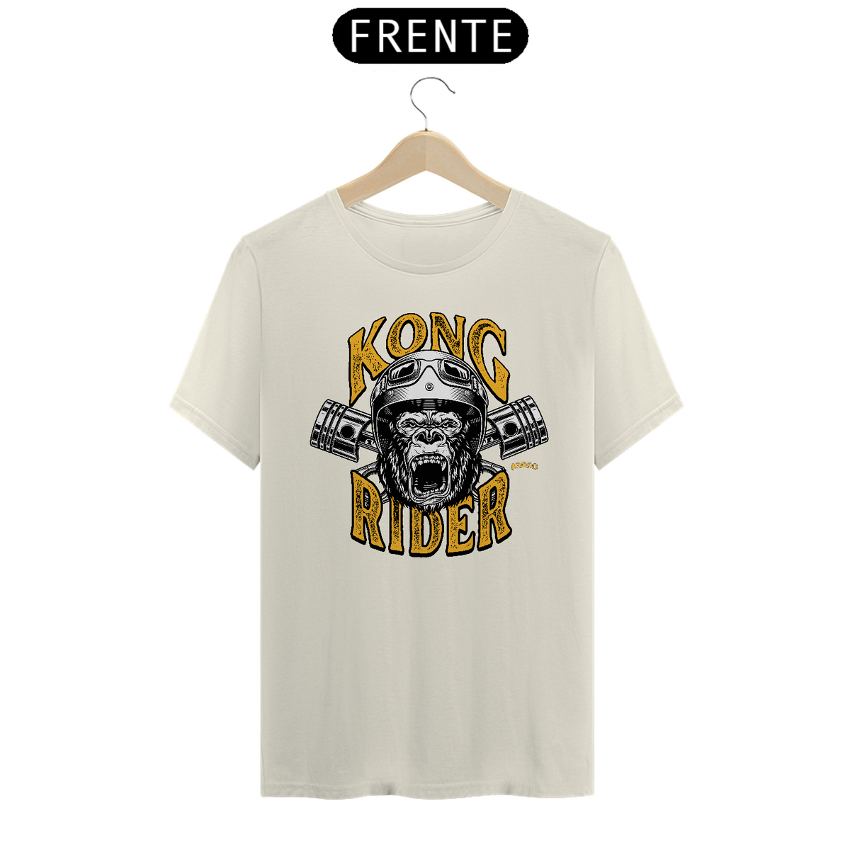 Nome do produto: CAMISETA MASCULINA QA KONG RIDER - TSHIRT PIMA