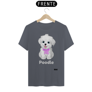 Nome do produtoDesenho Poodle Branco / T-shirt Poodle