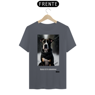 Nome do produtoCachorro Nunca ira te abandonar / T-shirt dog