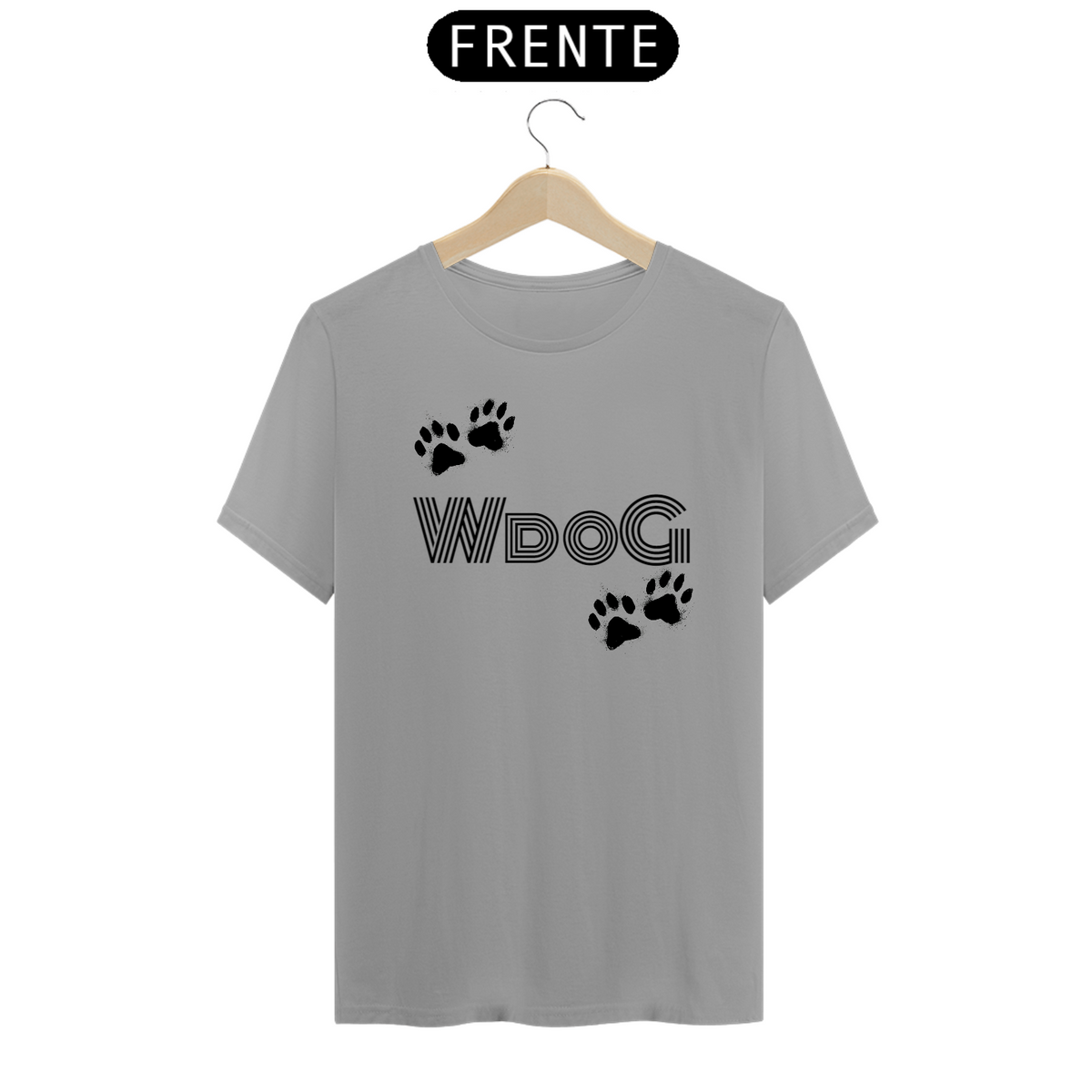 Nome do produto: Camiseta Pegadas WdoG / T-shirt WdoG