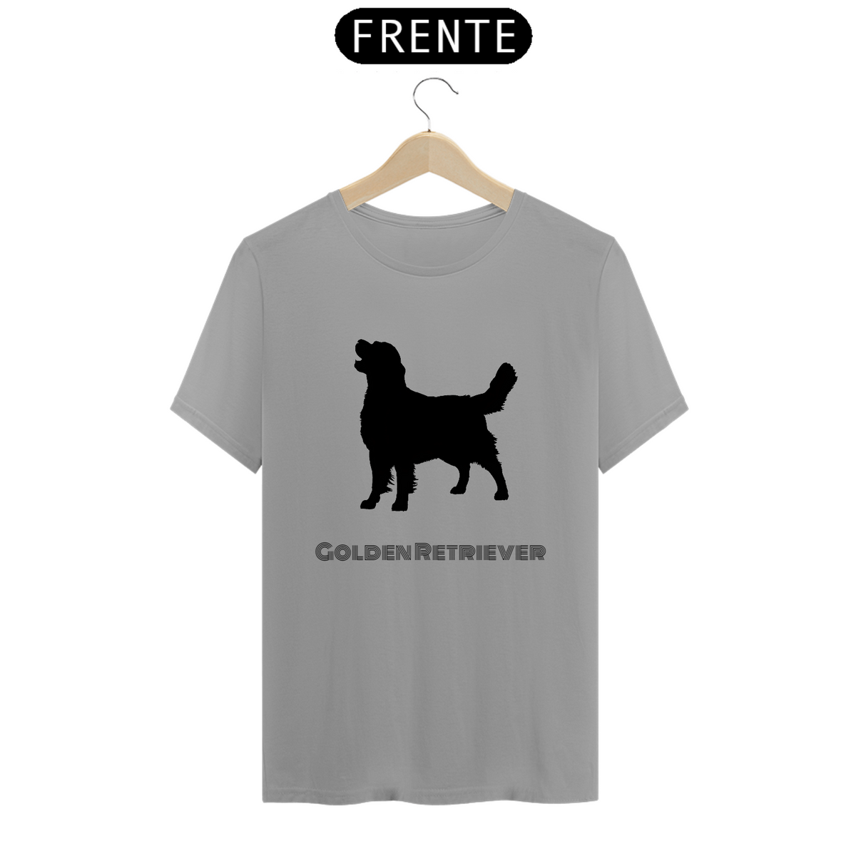 Nome do produto: Camiseta Golden Retriever / T-shirt Golden Retriever