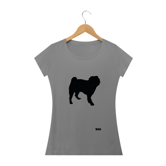 Sombra do Pug / T-shirt Woman Pug