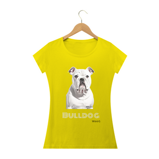 Nome do produtoBulldog Branco / T-shirt Women Bulldog White