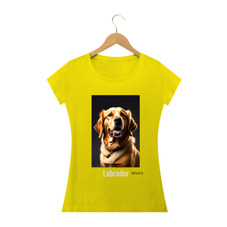 Nome do produtoLabrador é amor / T-shirt Woman Labrador
