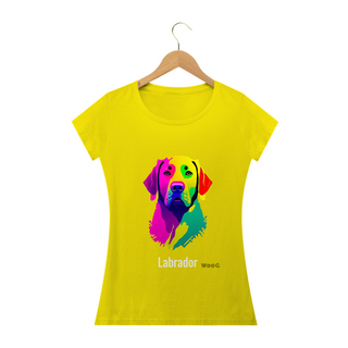 Nome do produtoPintura de Labrador / T-shirt Woman Labrador