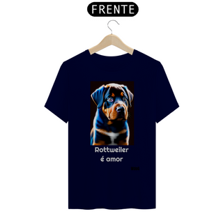 Nome do produtoRottweiler é amor / T-shirt Rottweiler