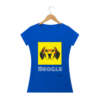 Nome do produtoBeagle de oculos / t-shirt Women Beagle