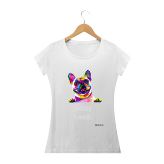 Nome do produtoCamiseta Bulldog Francês / T-shirt Women Bulldog Francês