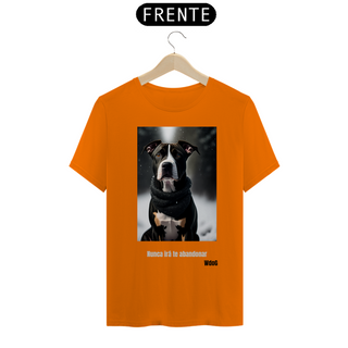 Nome do produtoCachorro Nunca ira te abandonar / T-shirt dog