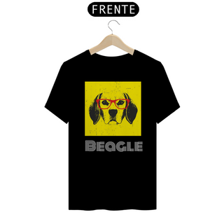 Camiseta Beagle de óculos / T_shirt Beagle