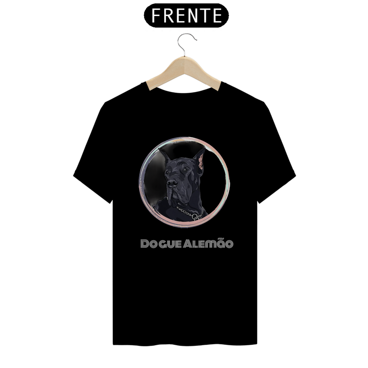 Nome do produto: Camiseta Dogue Alemão / T-shirt Dogue Alemão