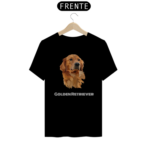 Camiseta cabeça Golden Retriever / T-shirt Golden retriever