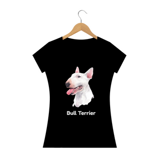 Nome do produtoBull Terrier Branco / T-shirt Women Bull Terrier White
