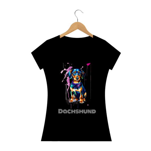 Dachshund Pintura / T-shirt Women Dachshund