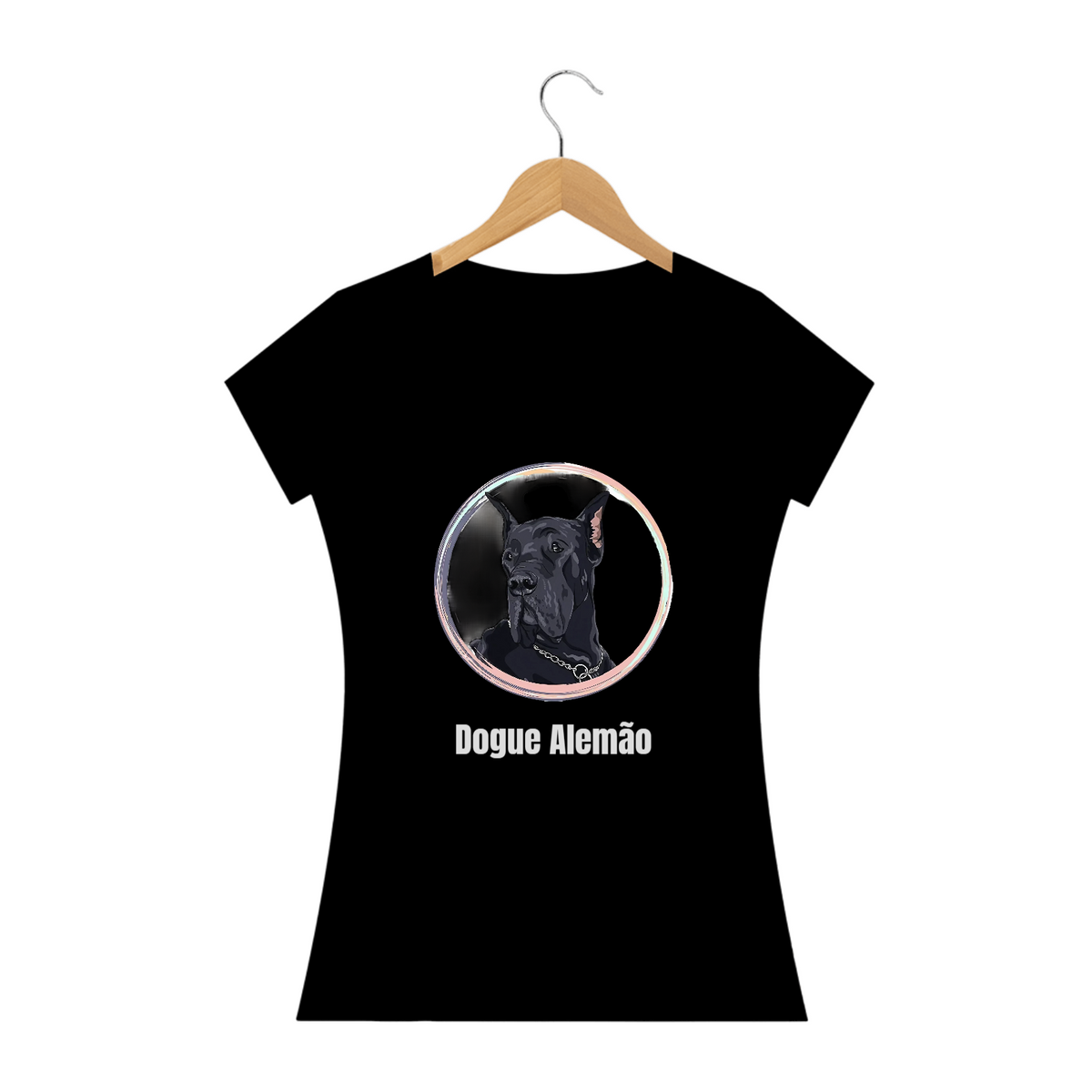 Nome do produto: Dogue Alemão / T-shirt Women Dogue Alemão 