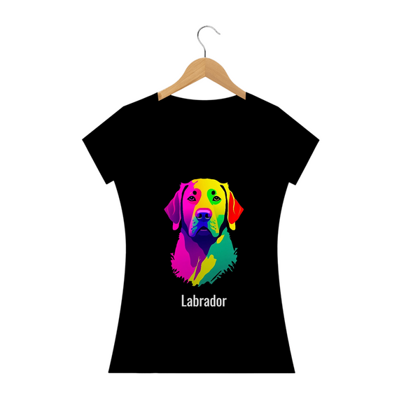 Pintura de Labrador / T-shirt Woman Labrador