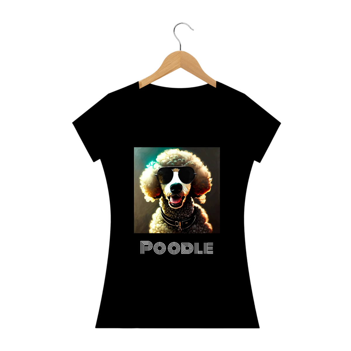 Nome do produto: Poodle Rock / T-shirt Woman Poodle
