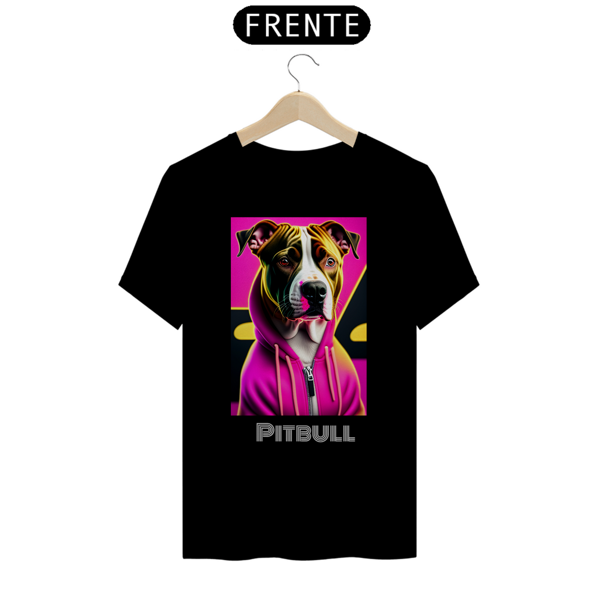 Nome do produto: Camiseta Pitbull / T-shirt Pitbull