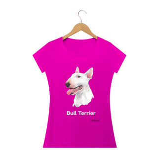 Nome do produtoBull Terrier Branco / T-shirt Women Bull Terrier White