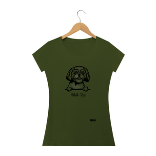 Nome do produtoShih tzu Vazado / T-shirt Woman Shih tzu