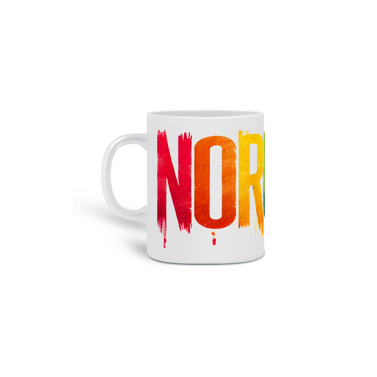 Nome do produto: Caneca de Porcelana Noronha Colors