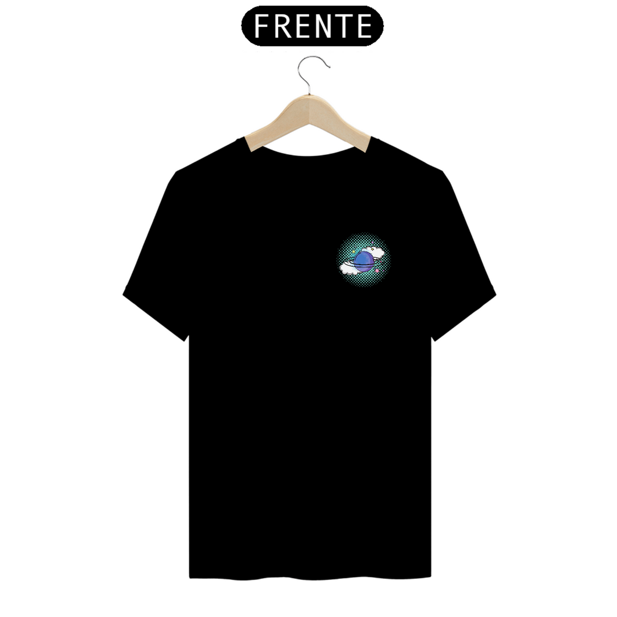 Nome do produto: Camiseta - Planeta & Aneis
