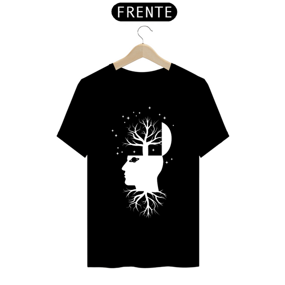 Camiseta - Cabeça com Árvore